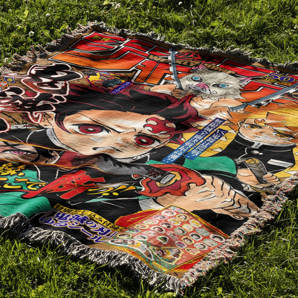 Demon Slayer Wandteppich 130×160 cm