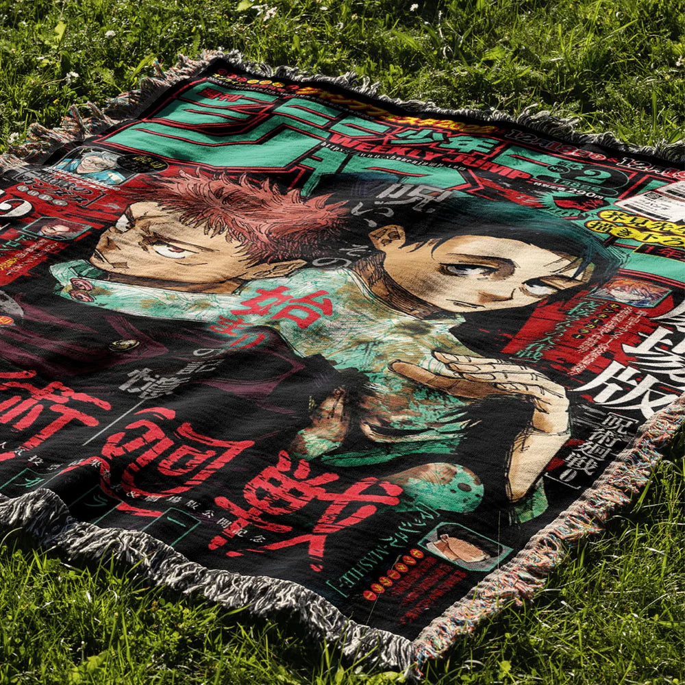 Jujutsu Kaisen Wandteppich 130×160 cm